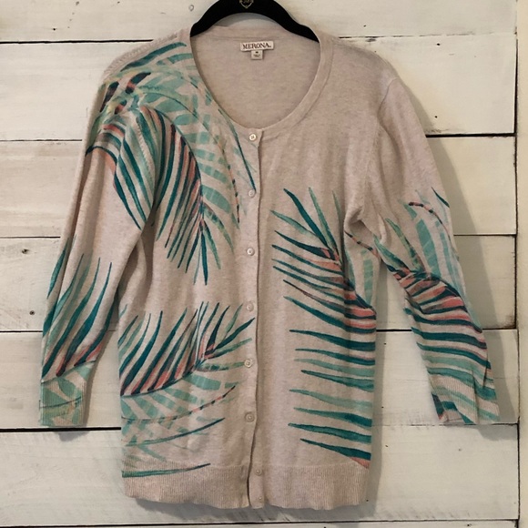 Tropical Merona Cardigan - Picture 1 of 3
